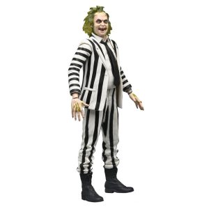 Beetlejuice - Beetlejuice 1988 Black and White Striped Suit figure 18cm