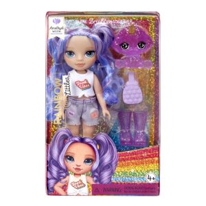 Rainbow High little fashion Amathyst purple doll