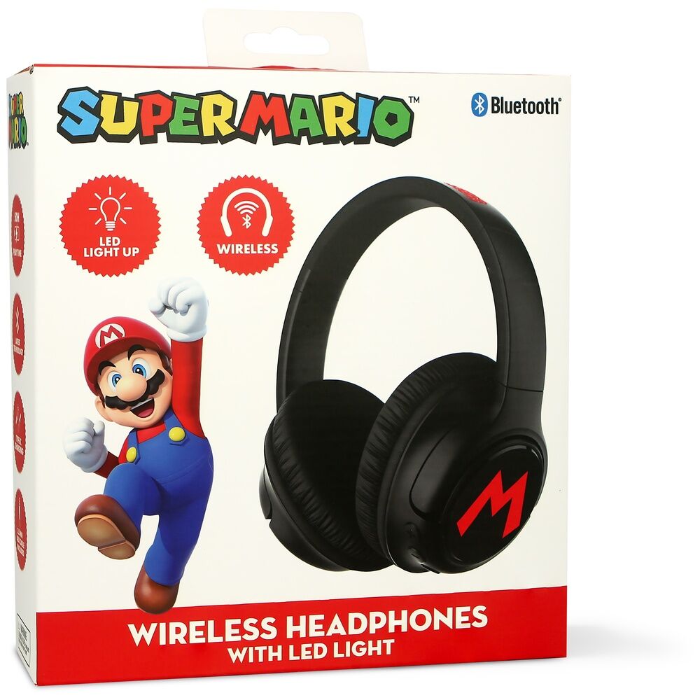 Super Mario Bros wireless LED headphones - Image 7