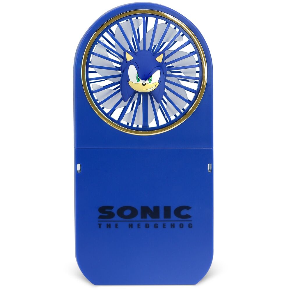 Sonic the Hedgehog 3D foldable portable mini fan - Image 2