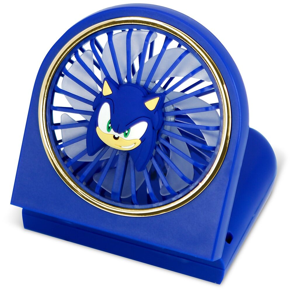 Sonic the Hedgehog 3D foldable portable mini fan - Image 3