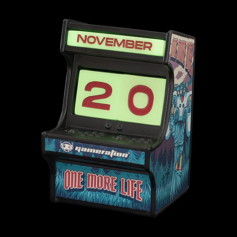 Gameration Arcade 3D perpetual calendar - Image 3