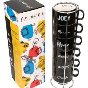 Friends set of 6 mugs 150ml
