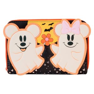 Loungefly Disney Mickey & Minnie Floral Ghost wallet