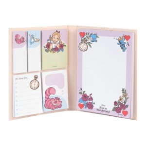 Disney Alice in Wonderland Sticky notes notebook