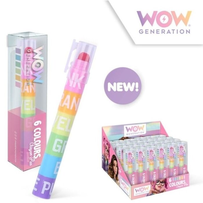 WOW Generation 6 color pencil
