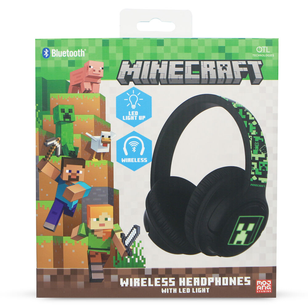 Minecraft wireless LED headphones - Image 3