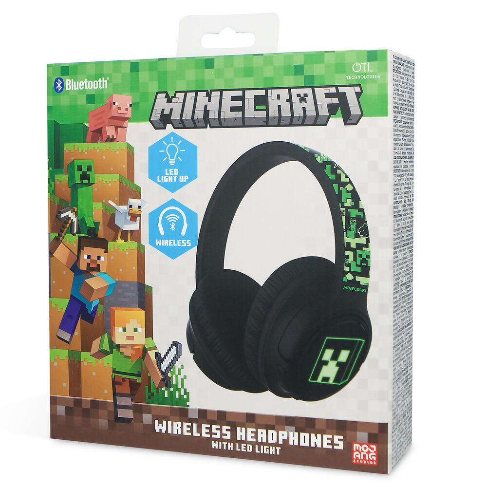Minecraft wireless LED headphones - Image 4