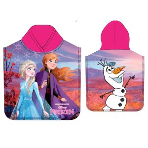 Disney Frozen microfibre poncho towel