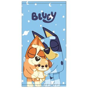 Bluey microfibre beach towel