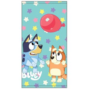 Bluey microfibre beach towel
