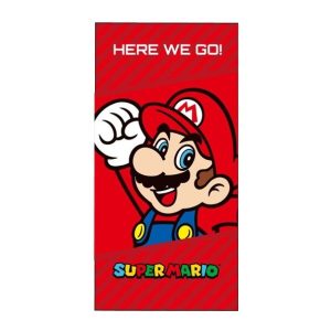 Super Mario Bros microfibre beach towel