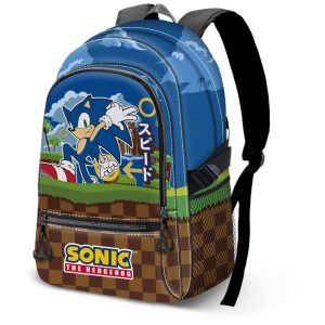 Sonic the Hedgehog Greenhill adaptable backpack 44cm
