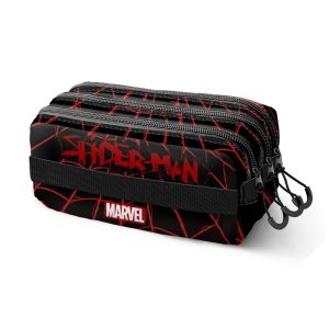 Marvel Spiderman Vision triple pencil case