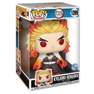 POP figure Demon Slayer Kimetsu no Yaiba Gyomei Kyojuro Rengoku Exclusive 25cm