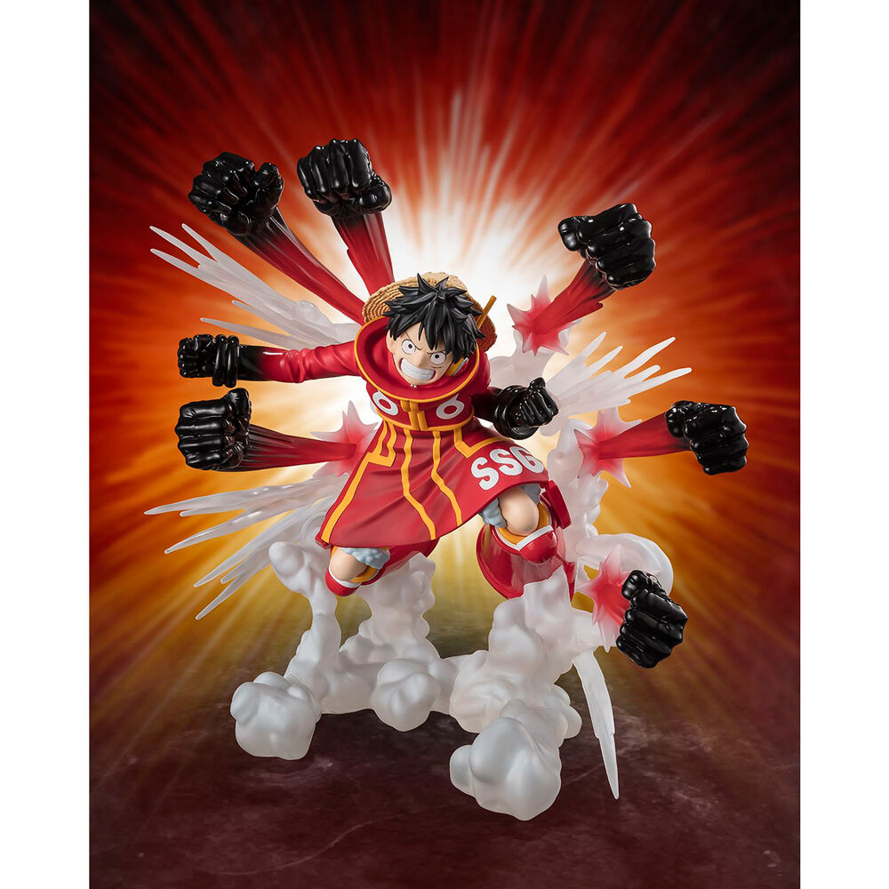 One Piece Monkey D Luffy Gum Gum Hawk Gatling Extra Battle S.H. Figuarts Zero figure 15cm - Image 2