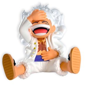 One Piece Luffy Gear 5 money box figure 15cm