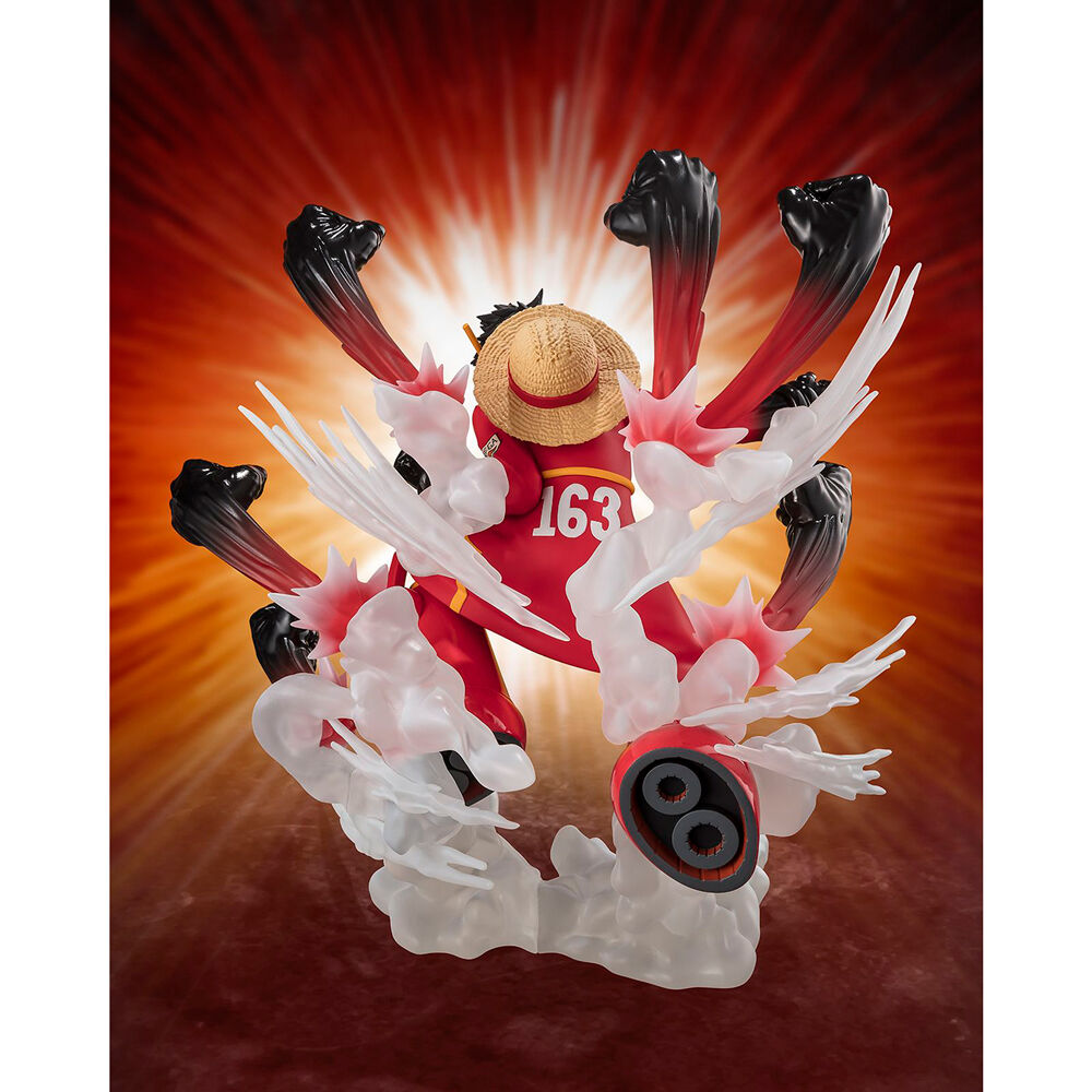 One Piece Monkey D Luffy Gum Gum Hawk Gatling Extra Battle S.H. Figuarts Zero figure 15cm - Image 4