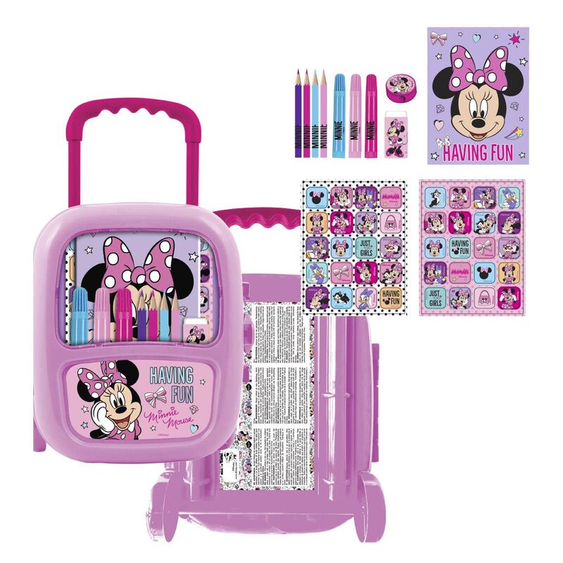 Disney Minnie stationery trolley