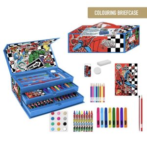 Marvel Avengers colouring stationery case
