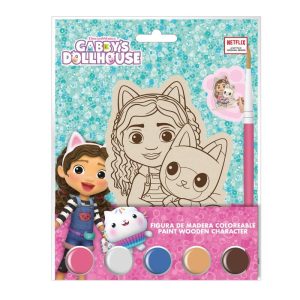 Gabbys Doll House colouring figure