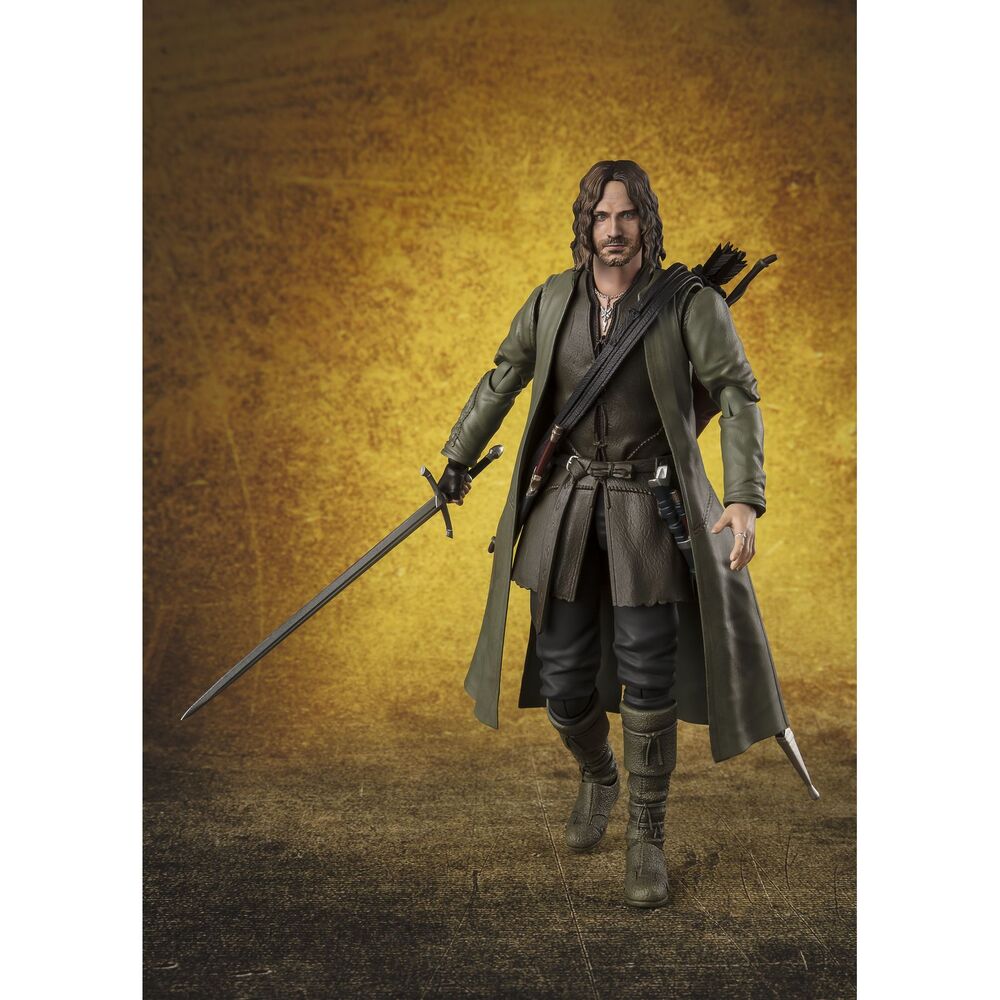 The Lord of the Rings The Fellowship of the Ring Aragon S.H. Figuarts figure 15cm - Image 5