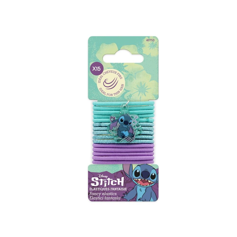Disney Stitch 15 Hair rubber bands pack