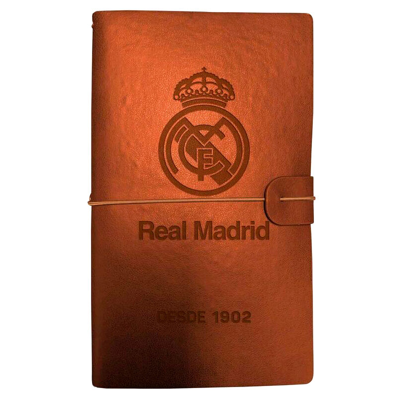 Real Madrid travel notebook