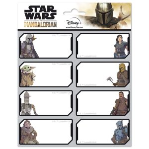 Star Wars Mandalorian Adhesive labels