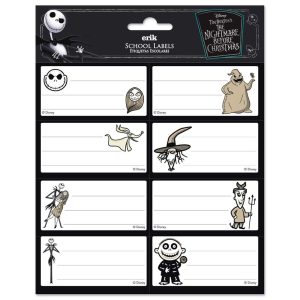 Disney Nightmare Before Christmas Adhesive labels