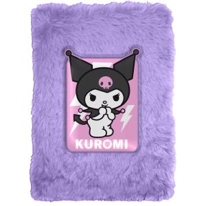 Hello Kitty Kuromi plush notebook