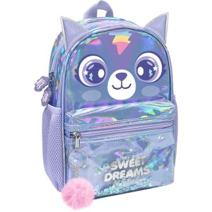 Sweet Dreams silver backpack 29cm