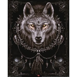 Wolf Dreams Mini poster