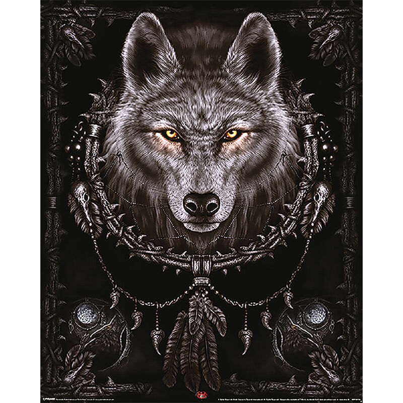 Wolf Dreams Mini poster