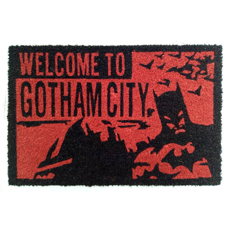 DC Comics Batman Welcome to Gotham doormat