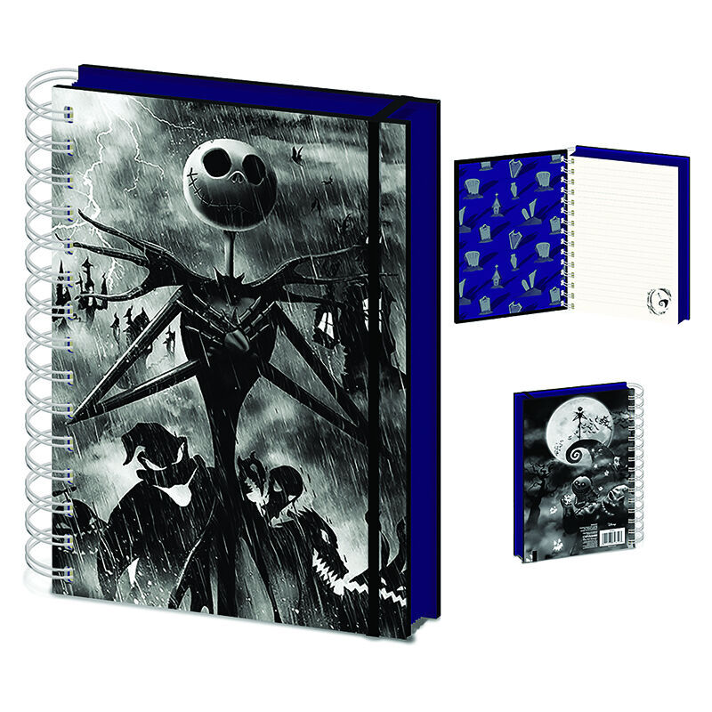 Disney Nightmare Before Christmas A5 lenticular notebook
