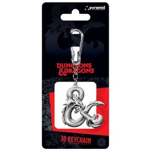Dungeons & Dragons Logo Ampersand 3D keychain 6cm