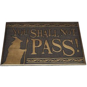 The Lord of the Rings You Shall Not Pass doormat