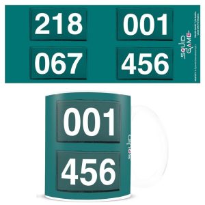 The Squid Game Numbers mug 315ml