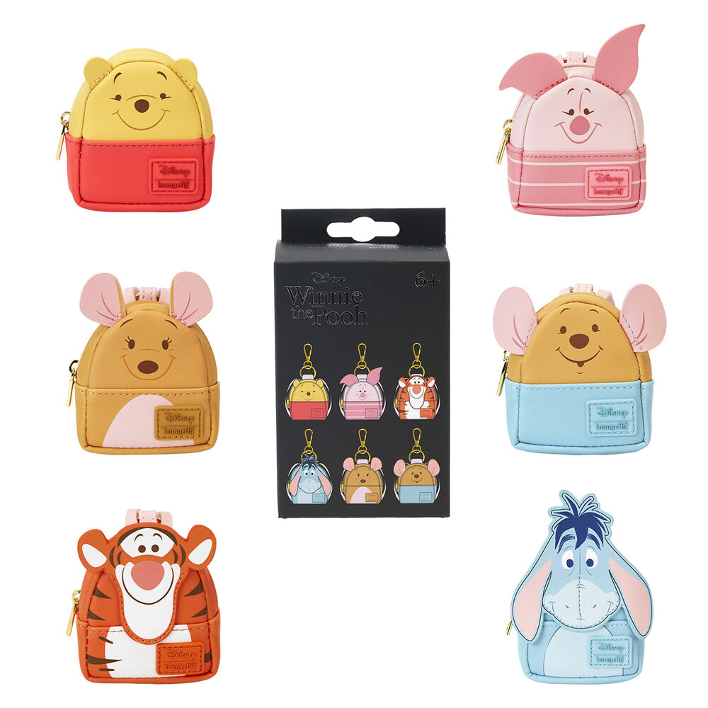 Loungefly Disney Winnie the Pooh mini backpack keychain mystery box