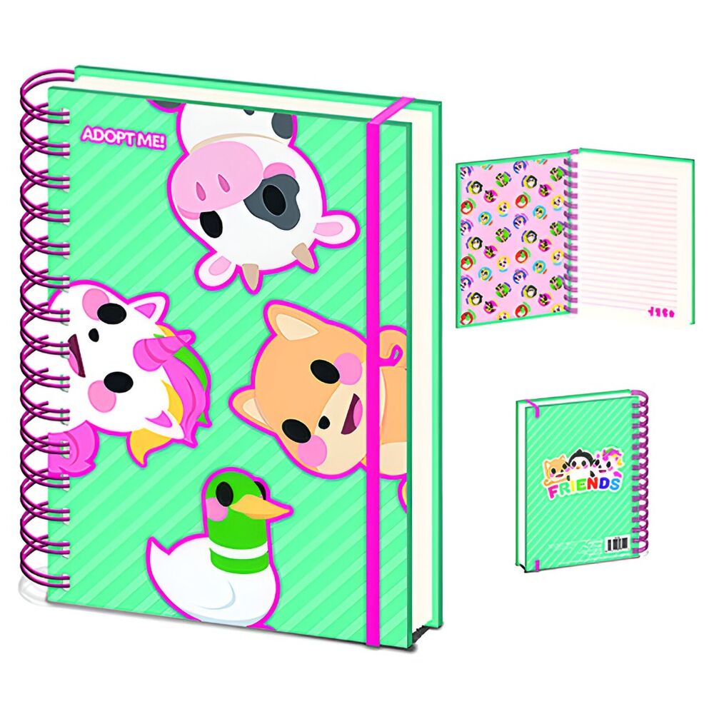 Adopt Me! A5 notebook
