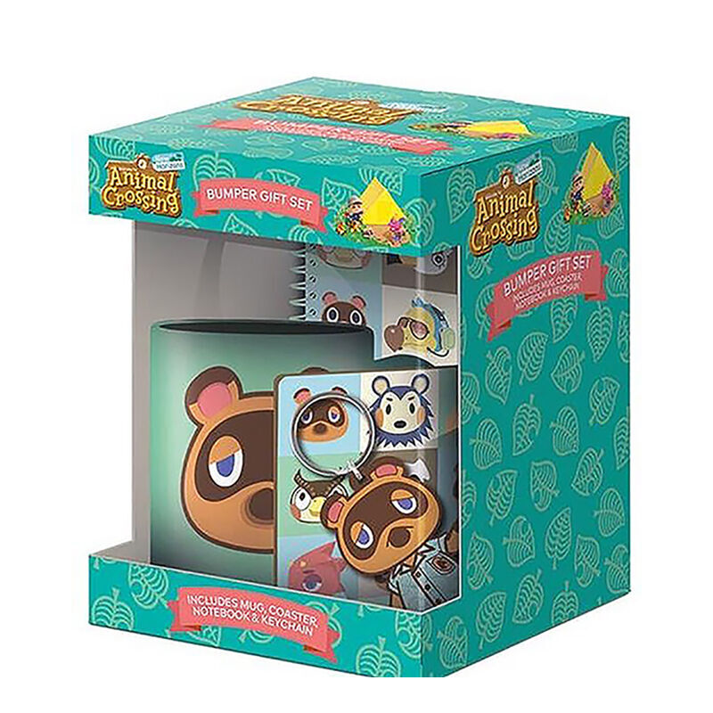 Animal Crossing Set Mug + Notebook + Keyring and coaster - Image 2