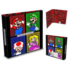 Super Mario Bros A4 folder rings