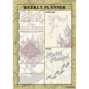 Harry Potter A5 Map A5 Weekly planner