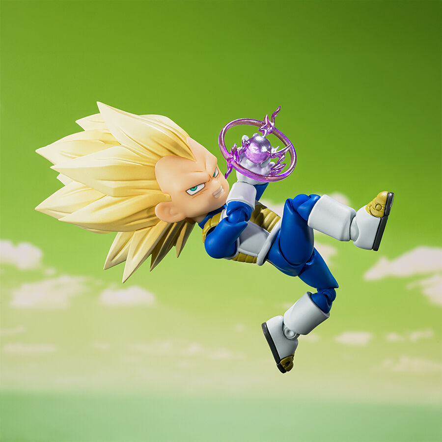 Dragon Ball Daima Vegeta Super Saiyan 3 S.H. Figuarts figure 7,5cm - Image 6