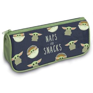 Star Wars Mandalorian Naps And Snacks pencil case