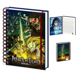 Attack on Titan A5 notebook