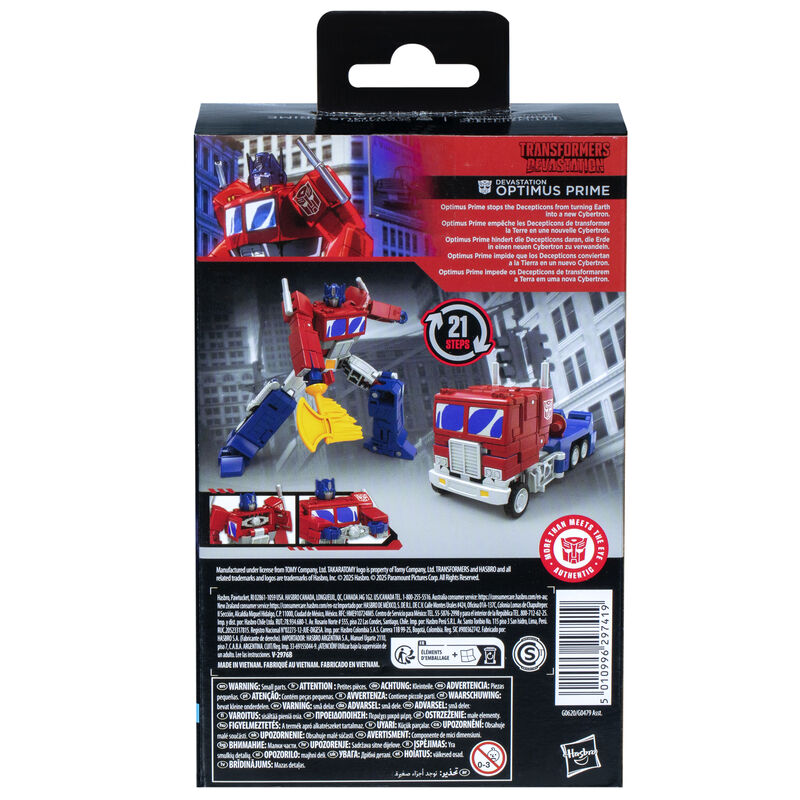 Transformers Devastation Studio Series Optimus Prime figure 11cm - Image 6