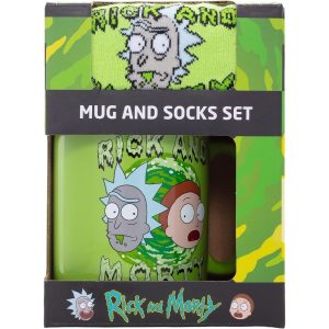 Rick & Morty Mug and Socks set