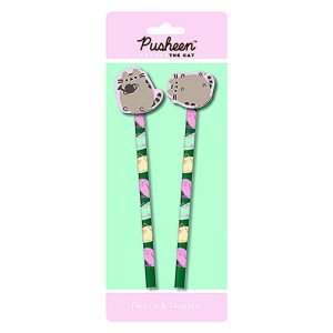 Pusheen pack 2 pencils with eraser